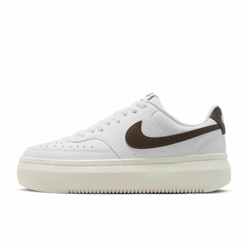 Nike Court Vision Alta - White/Sail/Baroque Brown