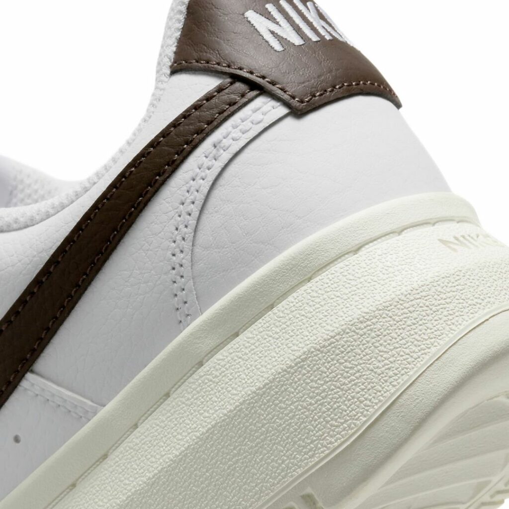 Nike Court Vision Alta - White/Sail/Baroque Brown - immagine 4