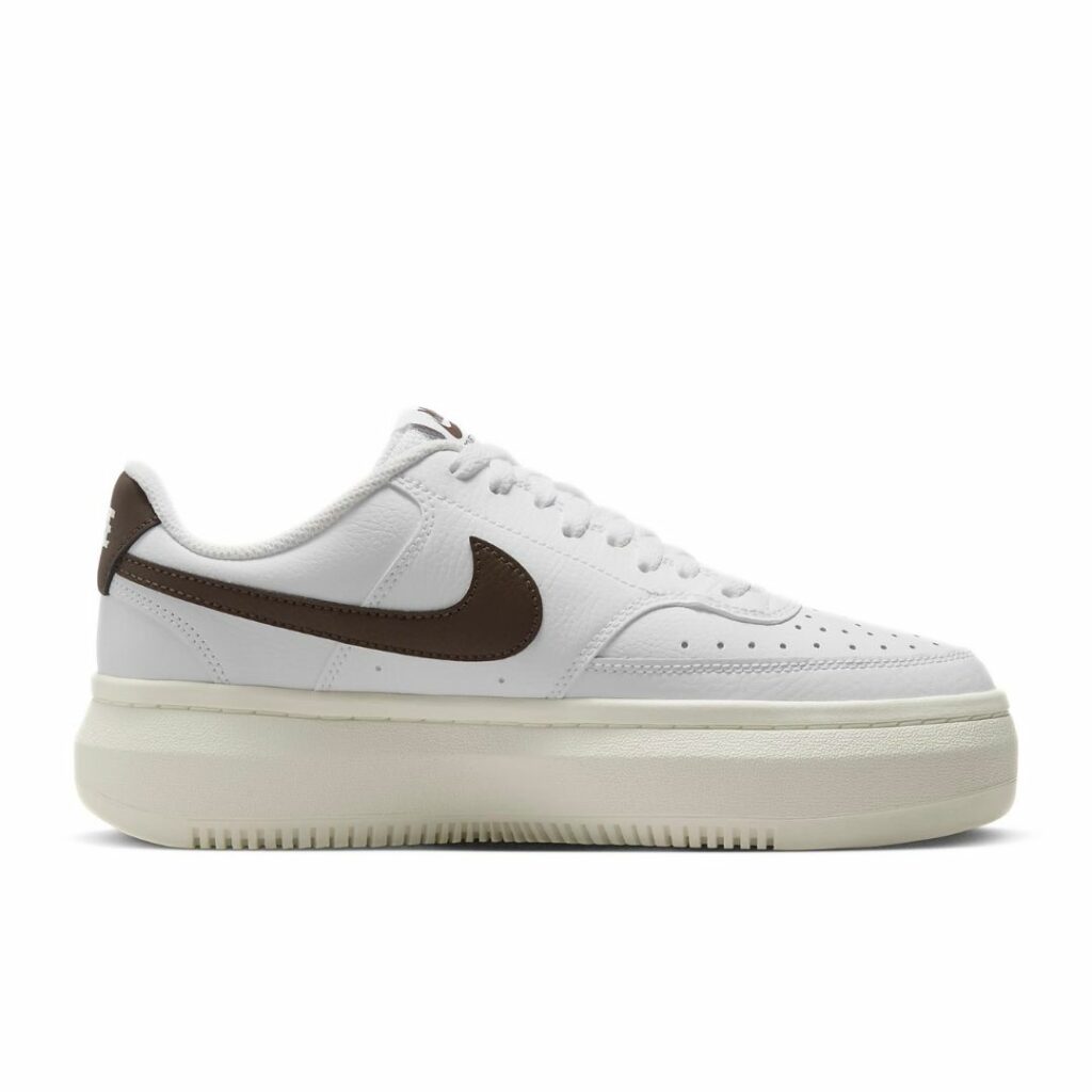 Nike Court Vision Alta - White/Sail/Baroque Brown - immagine 3