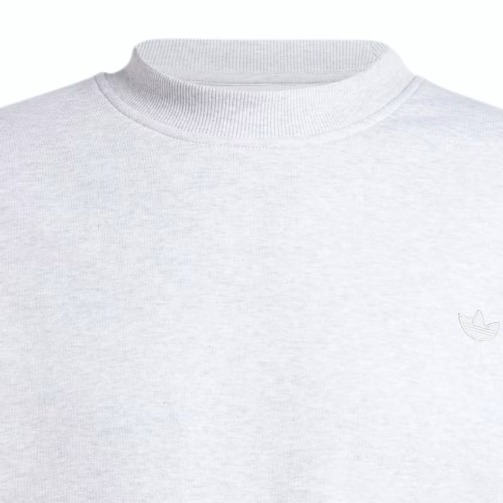 Adidas Felpa Premium Essentials - Light Grey Heather - immagine 3