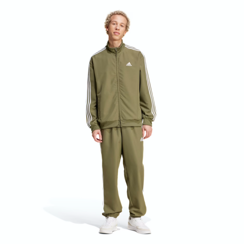 Adidas Tuta 3-Stripes - Olive Strata
