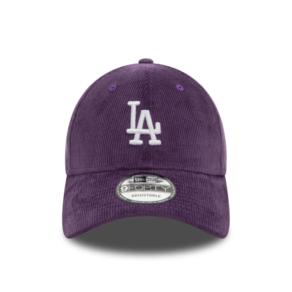 New Era Cappello LA Dodgers Cord - Purple/White - immagine 2
