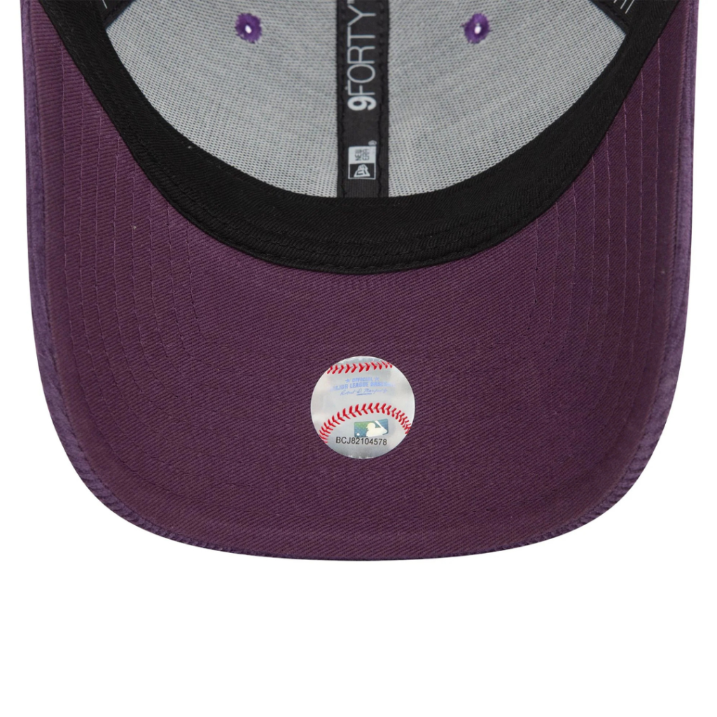 New Era Cappello LA Dodgers Cord - Purple/White - immagine 4
