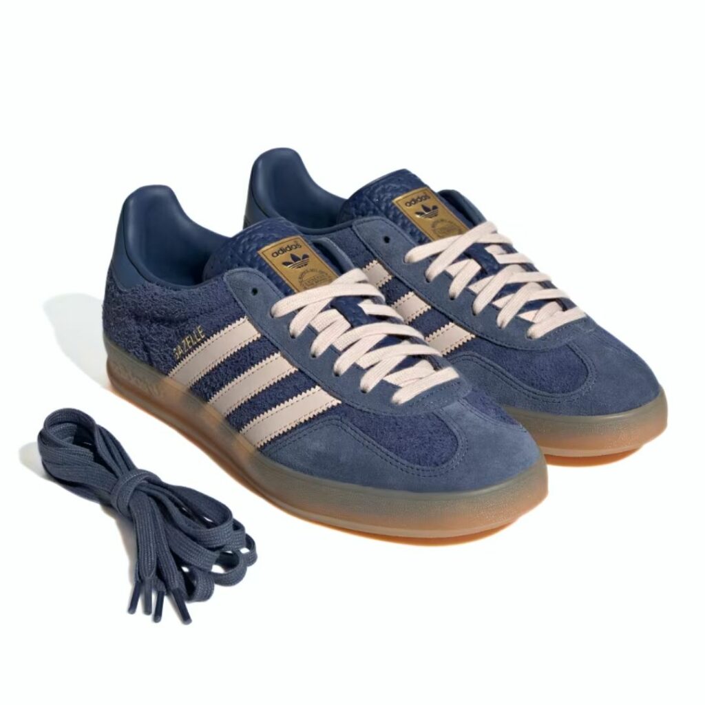 Adidas Gazelle Indoor - Dark Blue/Bliss Orange/Preloved Ink - immagine 2