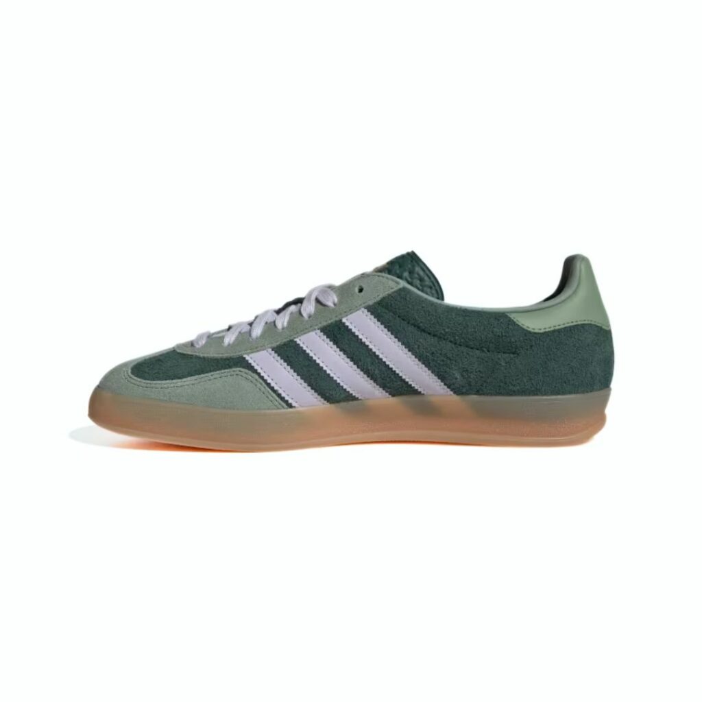 Adidas Gazelle Indoor - Mineral Green/Silver Dawn/Silver Green - immagine 3
