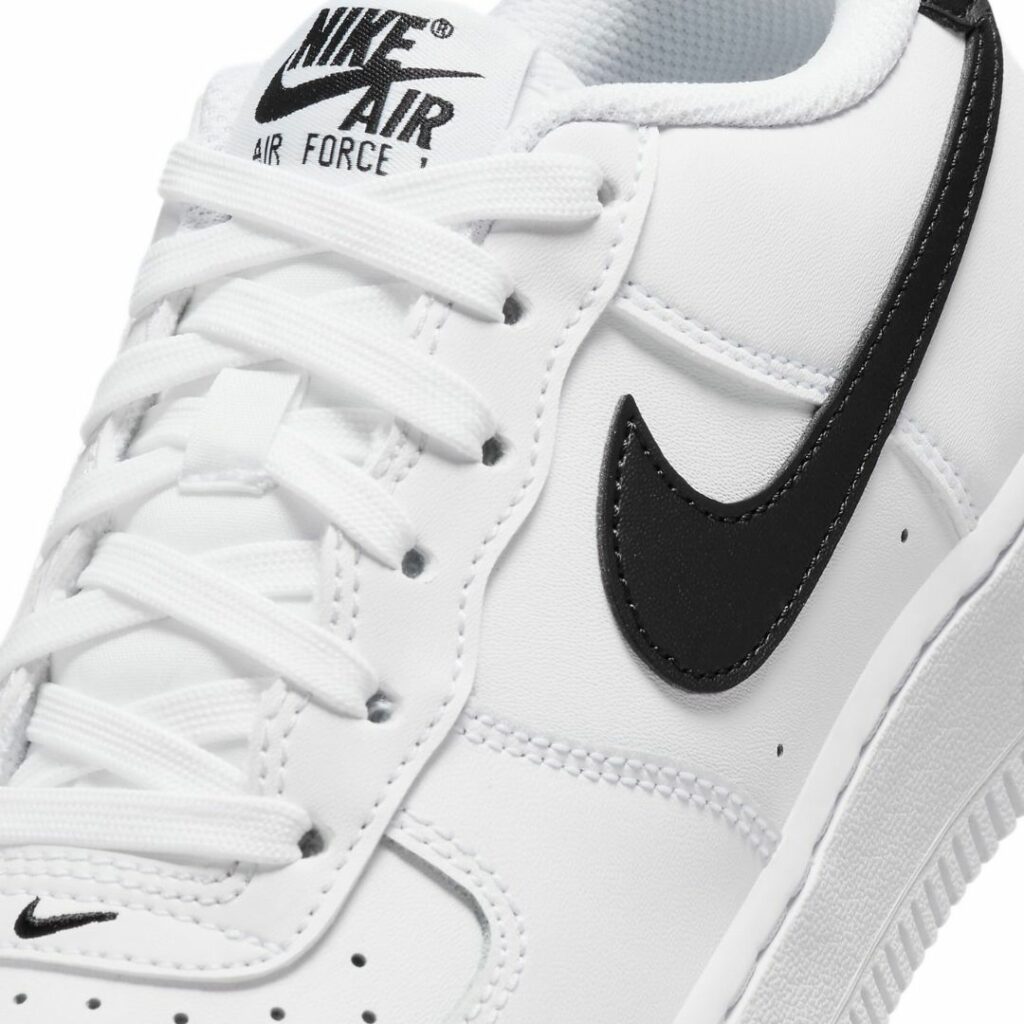 Nike Air Force 1 (gs) - White/Black - immagine 5