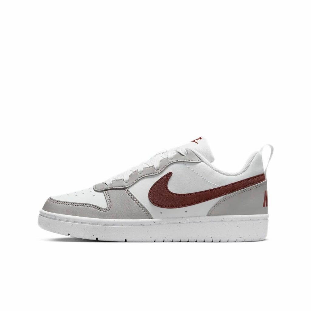 Nike Court Borough Low Recraft (gs) - White/Grey/Dark Pony
