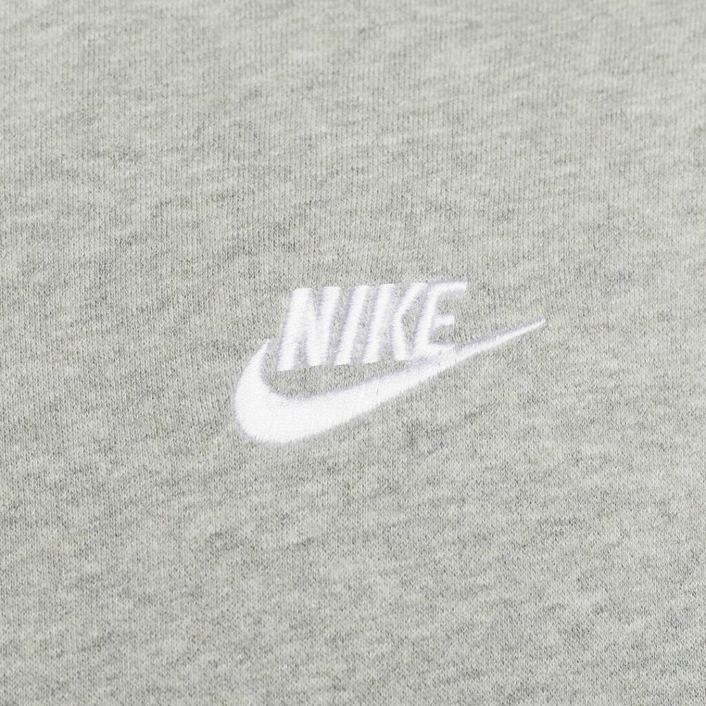Nike Sportwear Club Felpa Con Cappuccio - Grey - immagine 4