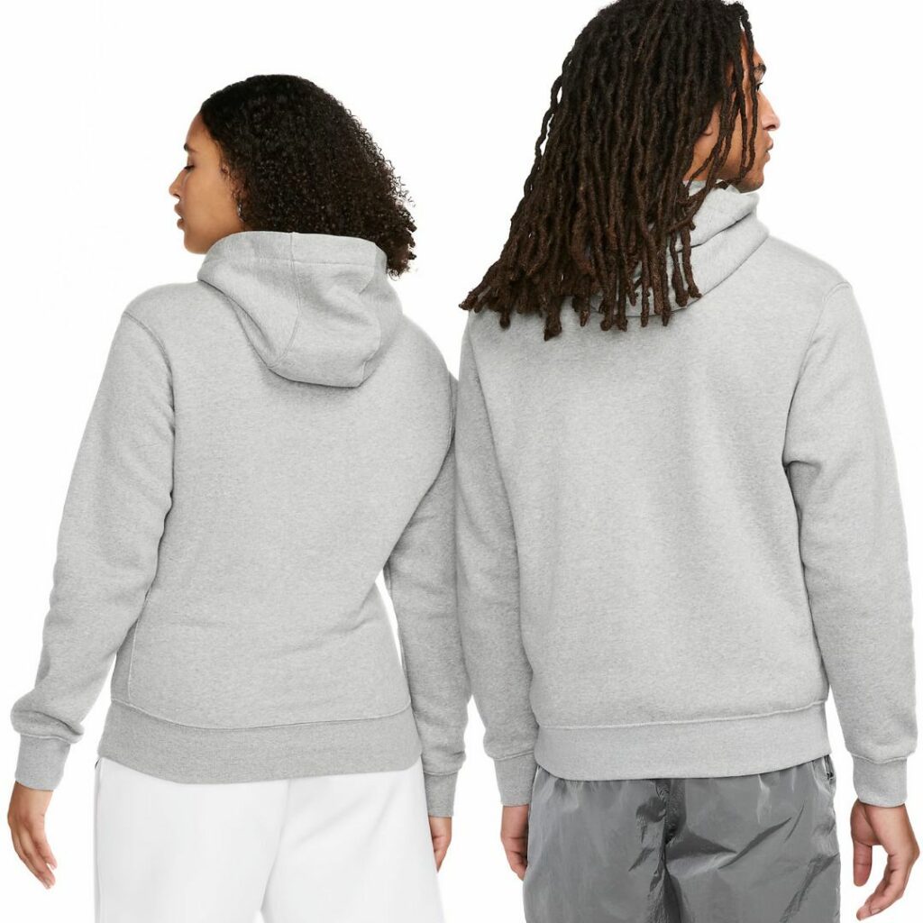 Nike Sportwear Club Felpa Con Cappuccio - Grey - immagine 3