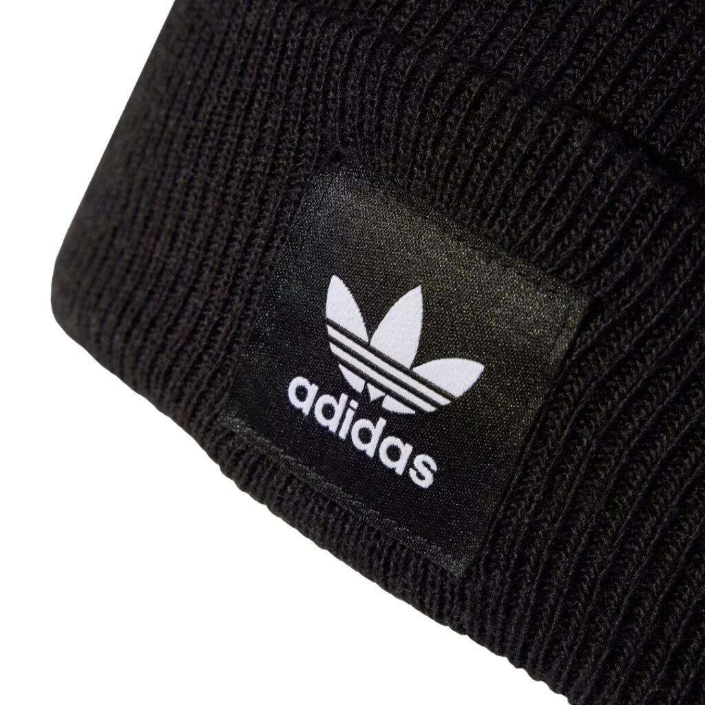 Adidas Berretto Adicolor Cuff - Black - immagine 2