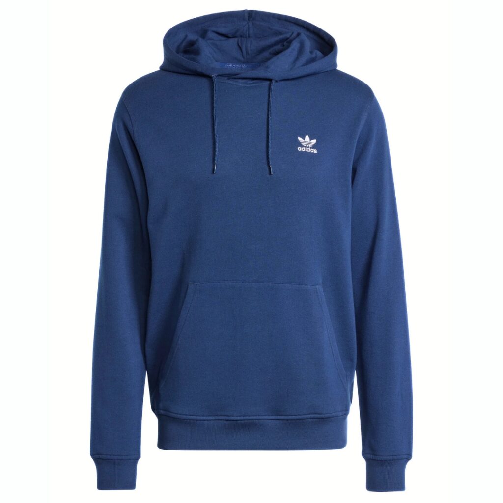 Adidas Felpa Con Cappuccio Trefoil Essentials - Navy - immagine 5