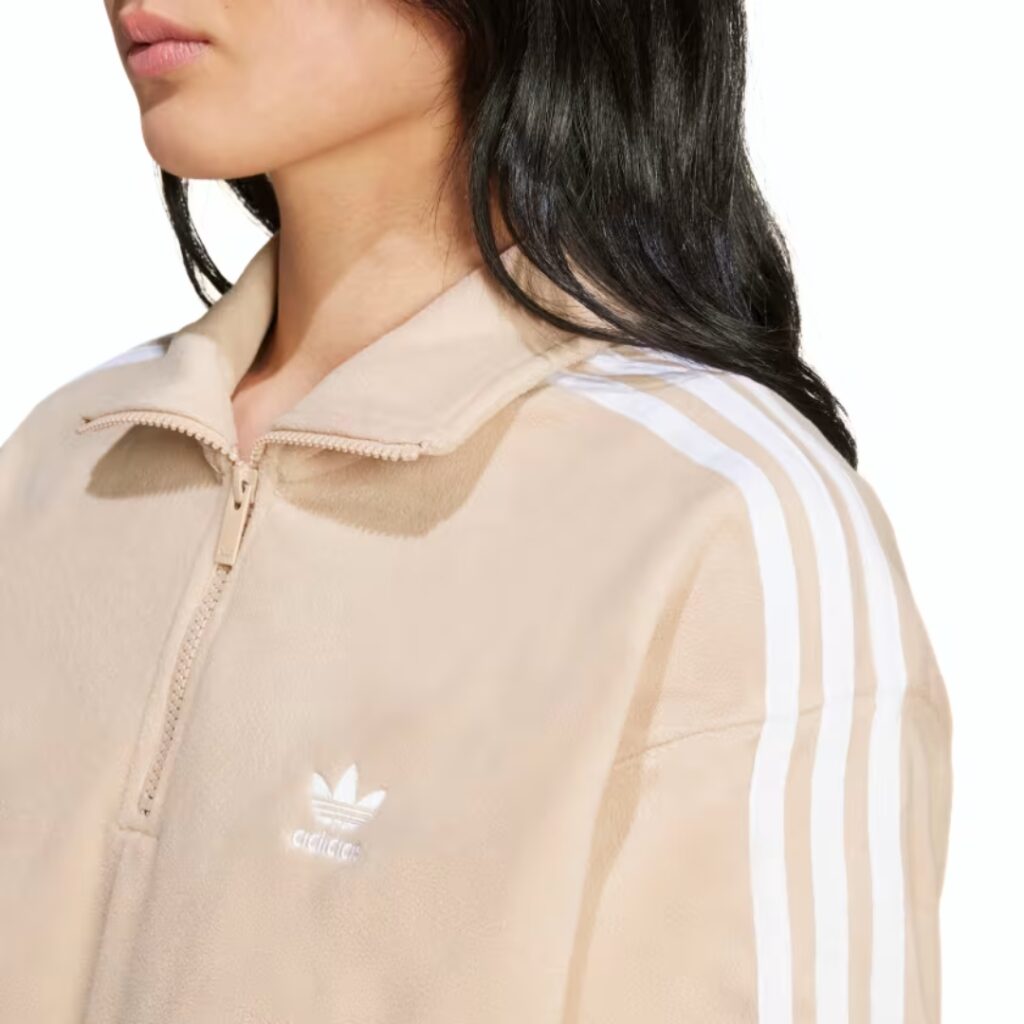 Adidas Felpa Polar Fleece 1/2 Zip - Magic Beige - immagine 3