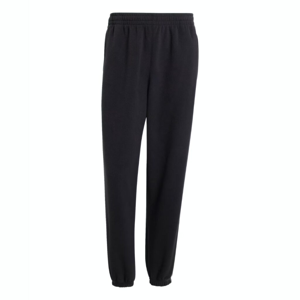 Adidas Pantaloni 3-Stripes In Fleece - Black - immagine 5