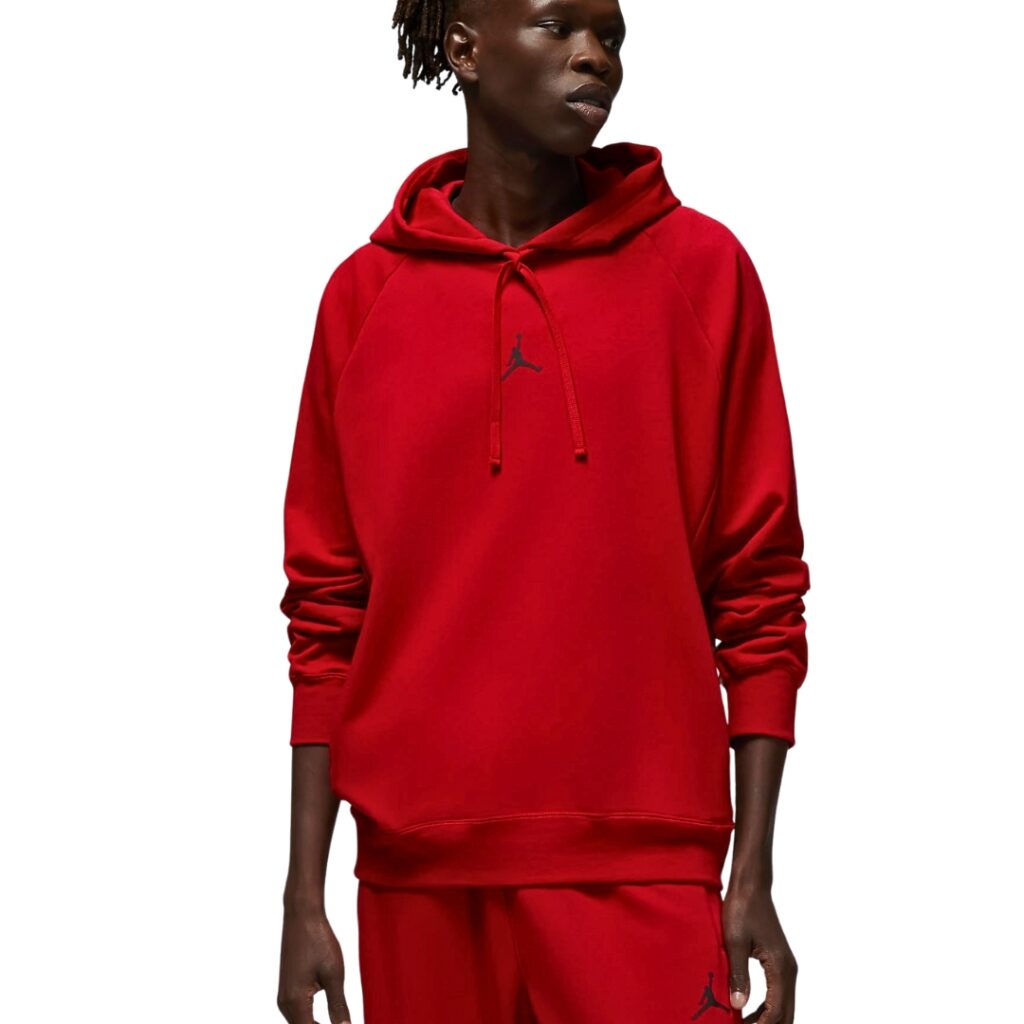 Jordan Dri-FIT Felpa Con Cappuccio - Gym Red/Black