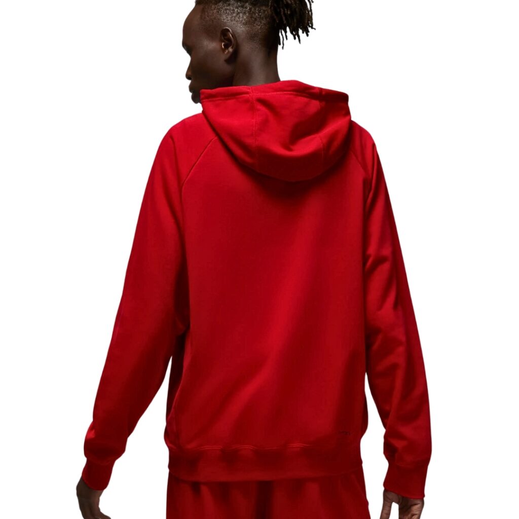 Jordan Dri-FIT Felpa Con Cappuccio - Gym Red/Black - immagine 3