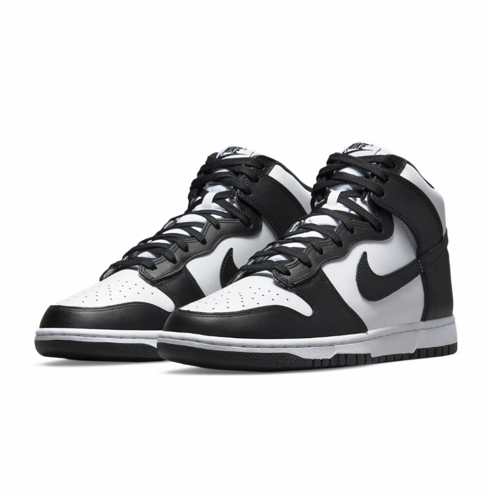 Nike Dunk Hi Retro - White/Total Orange/Black