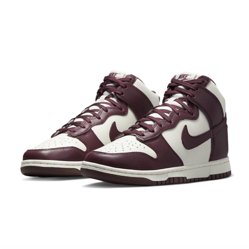 Nike Dunk High - Burgundy Crush