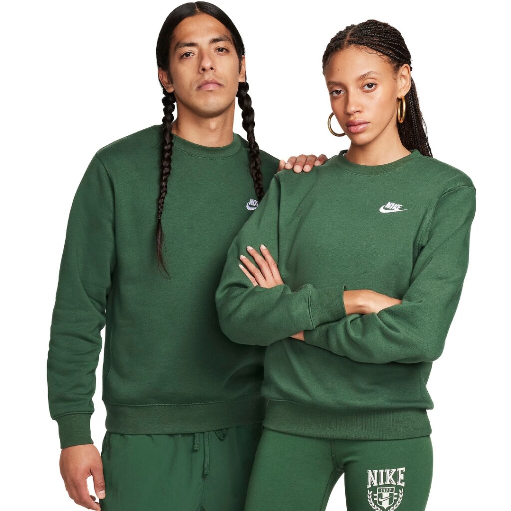 Nike Sportwear Club Felpa - Fir/White
