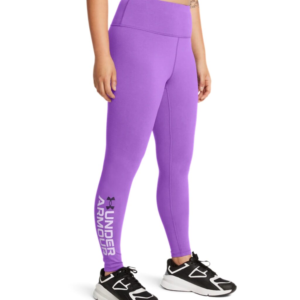 Under Armour Leggings Campus Graphic - Lavish/Salt Purple/Black