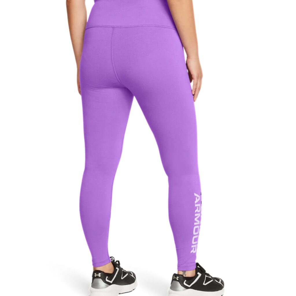 Under Armour Leggings Campus Graphic - Lavish/Salt Purple/Black - immagine 3