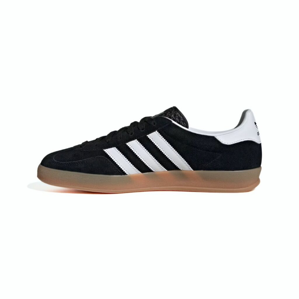 Adidas Gazelle Indoor - Core Black/Cloud White/Gum - immagine 4