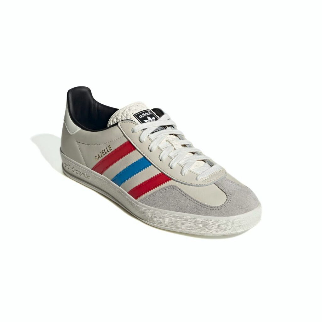 Adidas Gazelle Indoor - White/Multicolor/Black - immagine 2