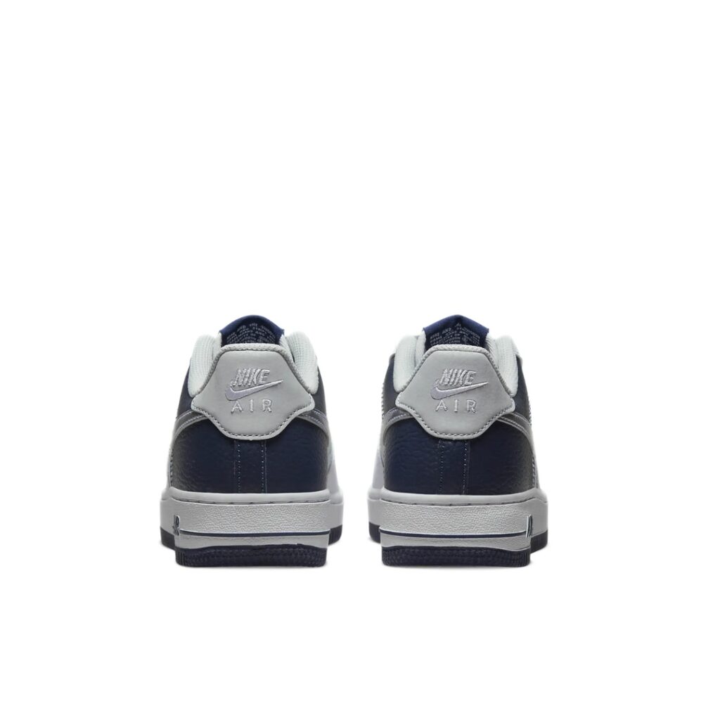 Nike Air Force 1 LV8 (gs) - White/Midnight Navy/Pure Platinum/Metallic Silver - immagine 3