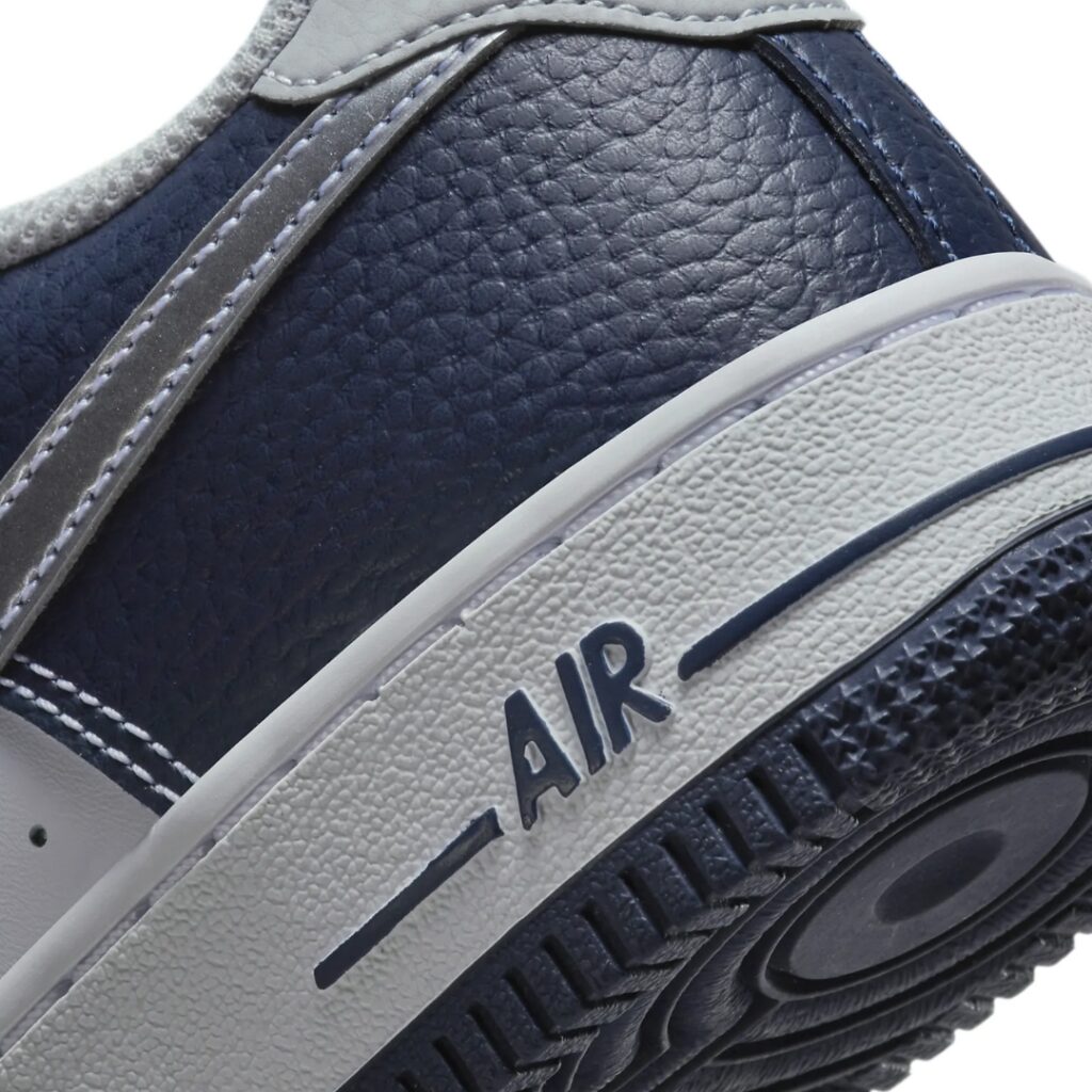 Nike Air Force 1 LV8 (gs) - White/Midnight Navy/Pure Platinum/Metallic Silver - immagine 4