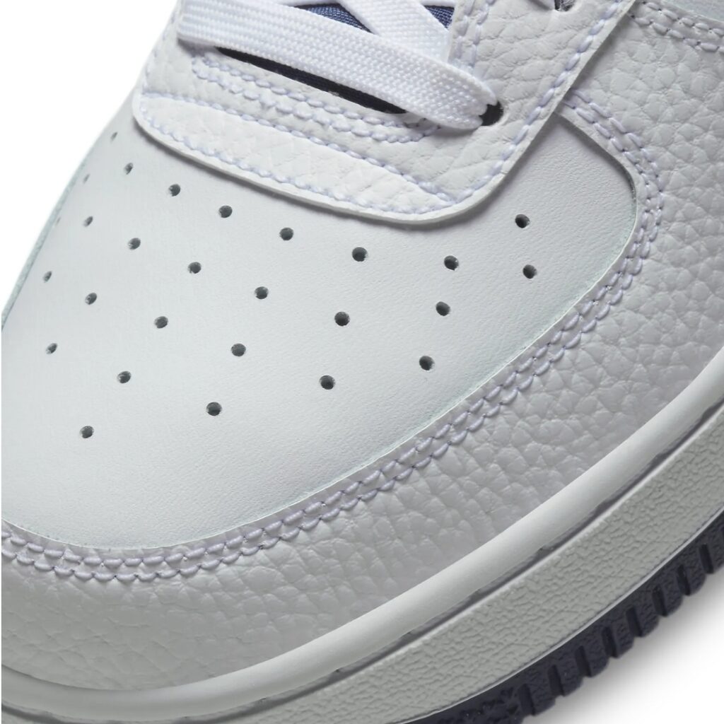 Nike Air Force 1 LV8 (gs) - White/Midnight Navy/Pure Platinum/Metallic Silver - immagine 5