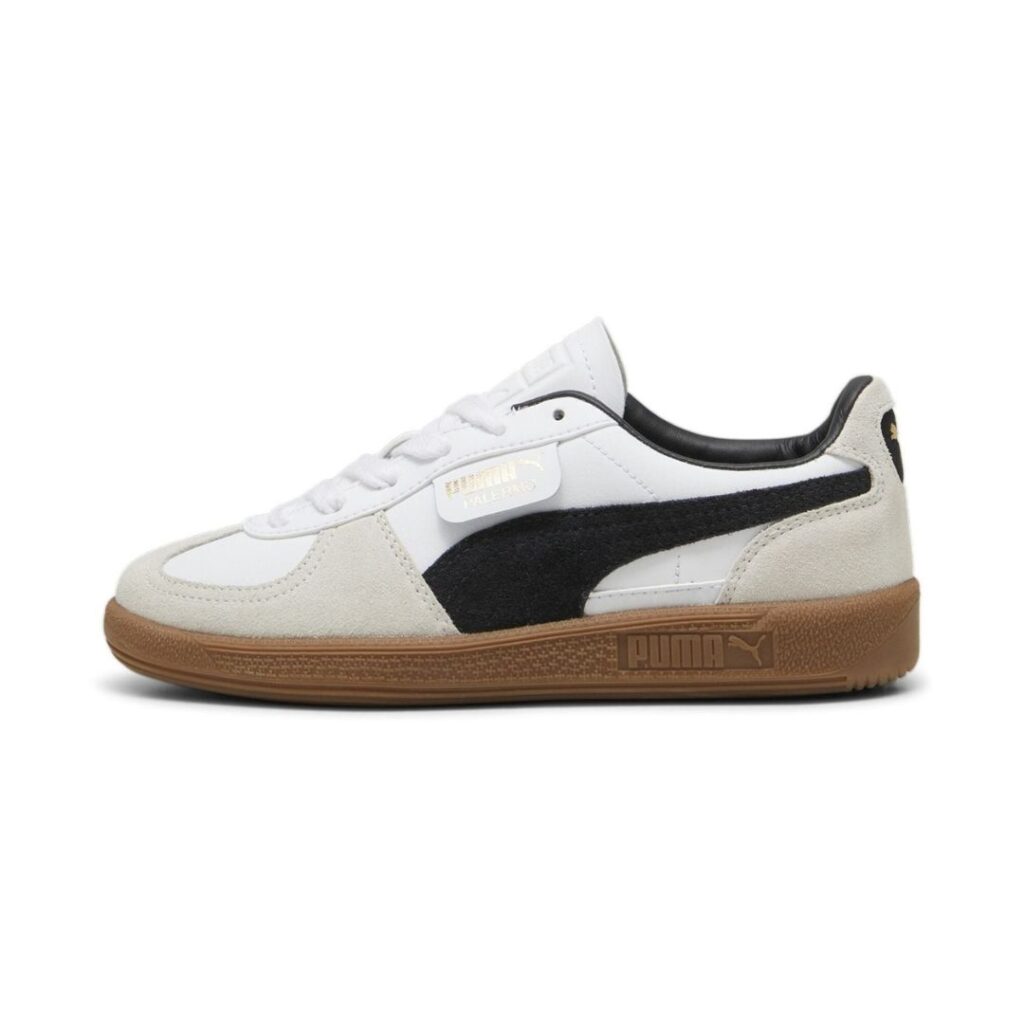 Puma Palermo LTH Jr - White/Vapor Gray/Gum