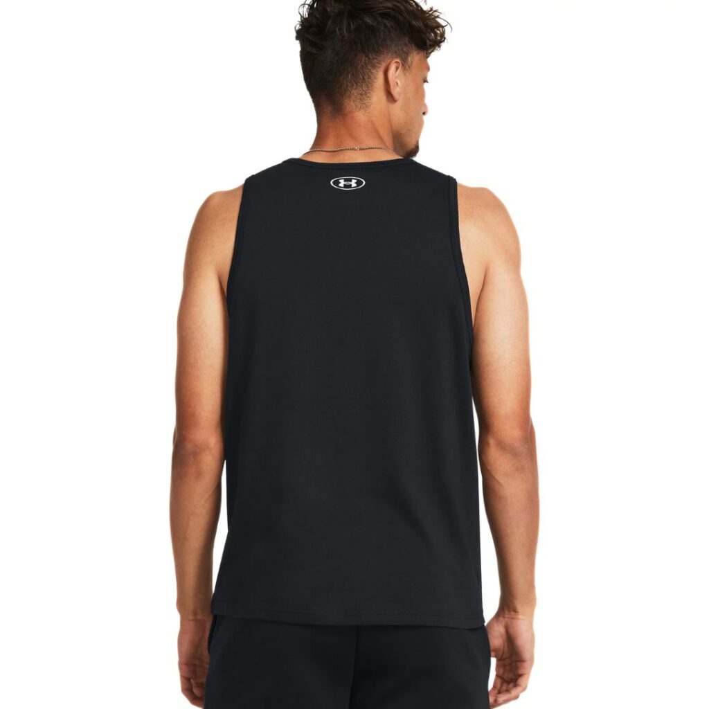 Under Armour Canotta Logo - Black/White - immagine 2