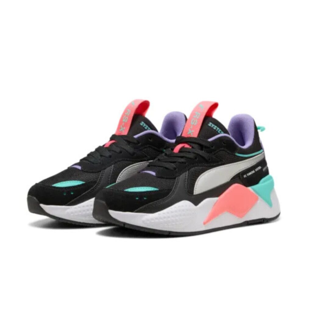Puma RS-X Metallic Jr - Black/Silver