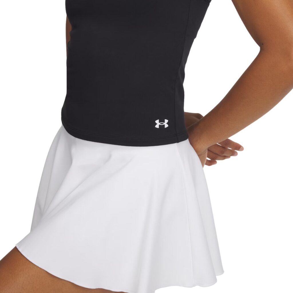 Under Armour Canotta Motion High Neck - Black/White - immagine 2