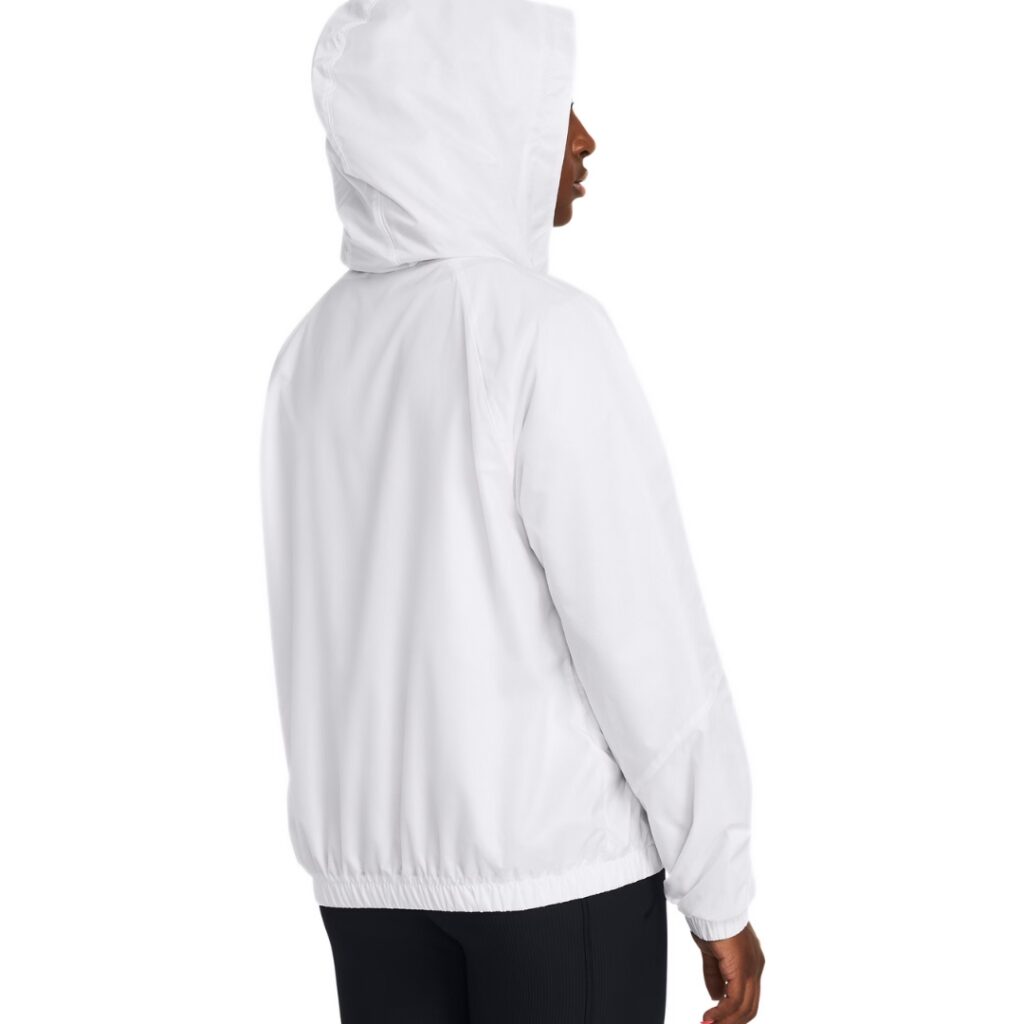 Under Armour Giacca A Vento Rival Sport - White/Black - immagine 3