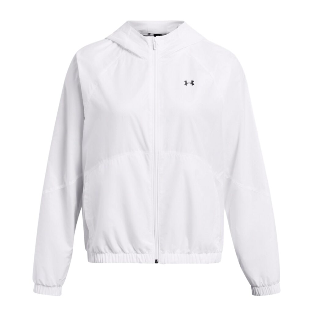 Under Armour Giacca A Vento Rival Sport - White/Black - immagine 4
