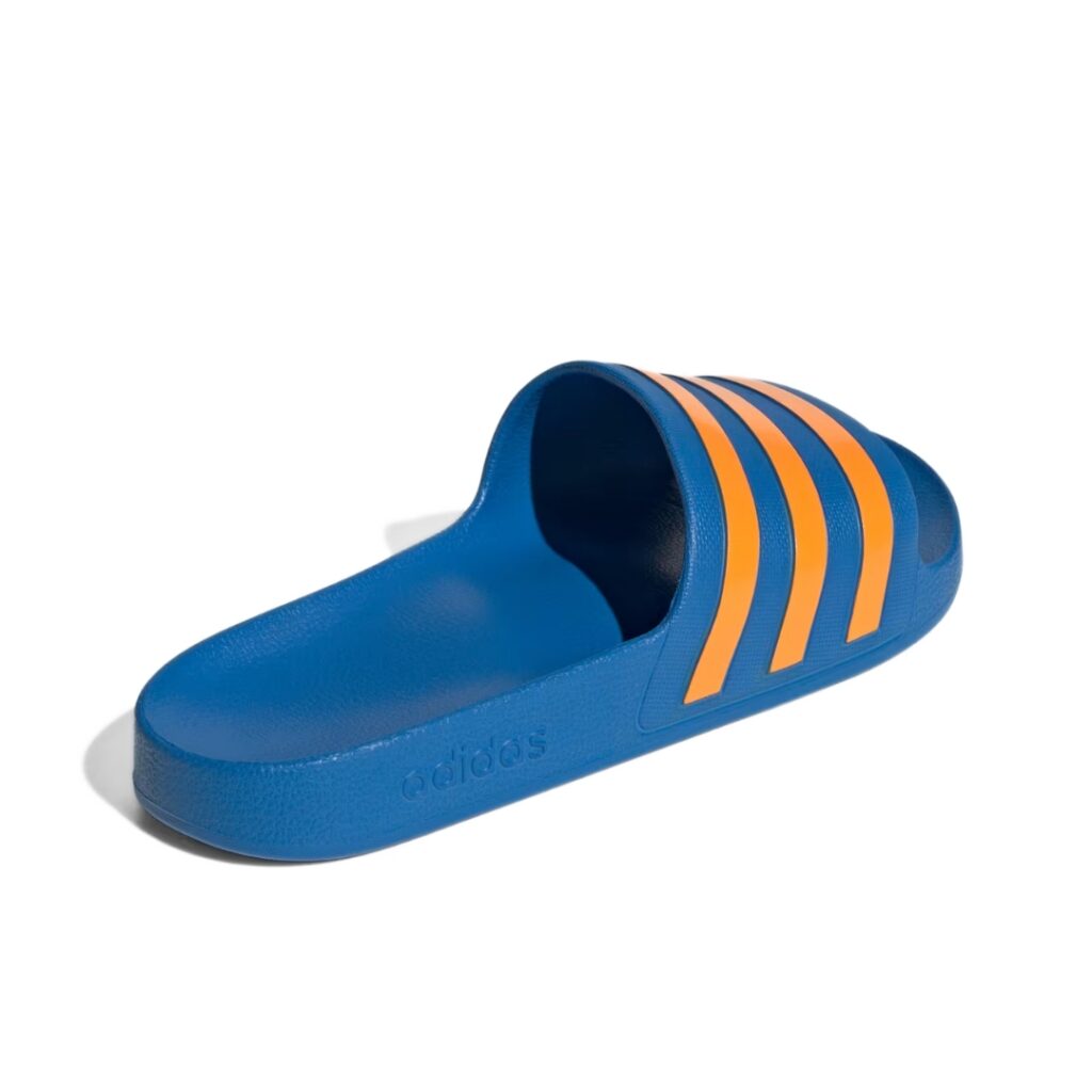 Adidas Ciabatte Adilette Aqua - Blu royal/Orange - immagine 5