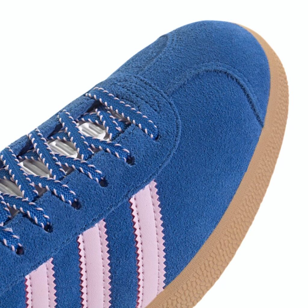 Adidas Gazelle - Blue/Orchid Fusion/Gum - immagine 5