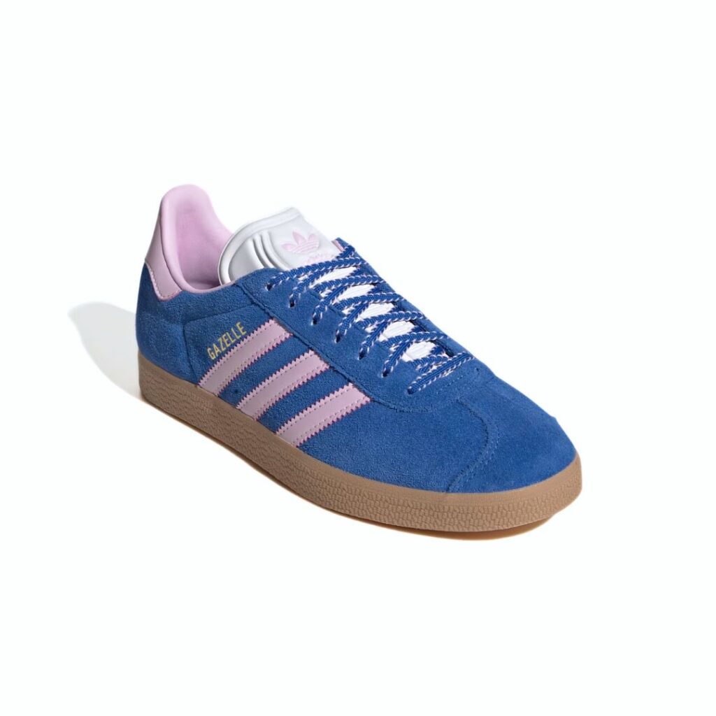 Adidas Gazelle - Blue/Orchid Fusion/Gum - immagine 3