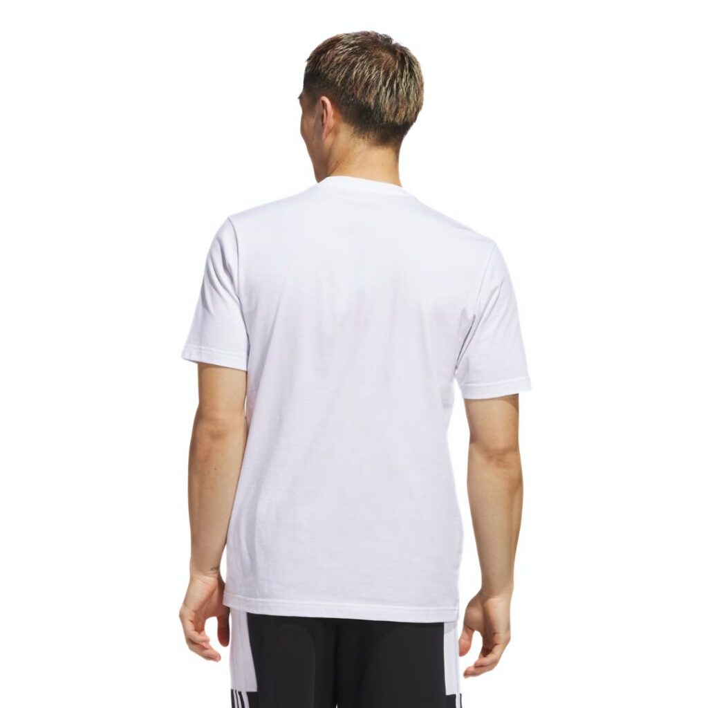 Adidas T-Shirt Camo Box Graphic - White - immagine 2