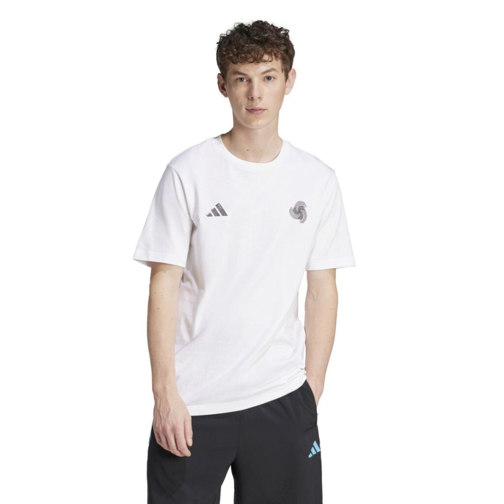 Adidas T-Shirt Color Shift Graphic - White