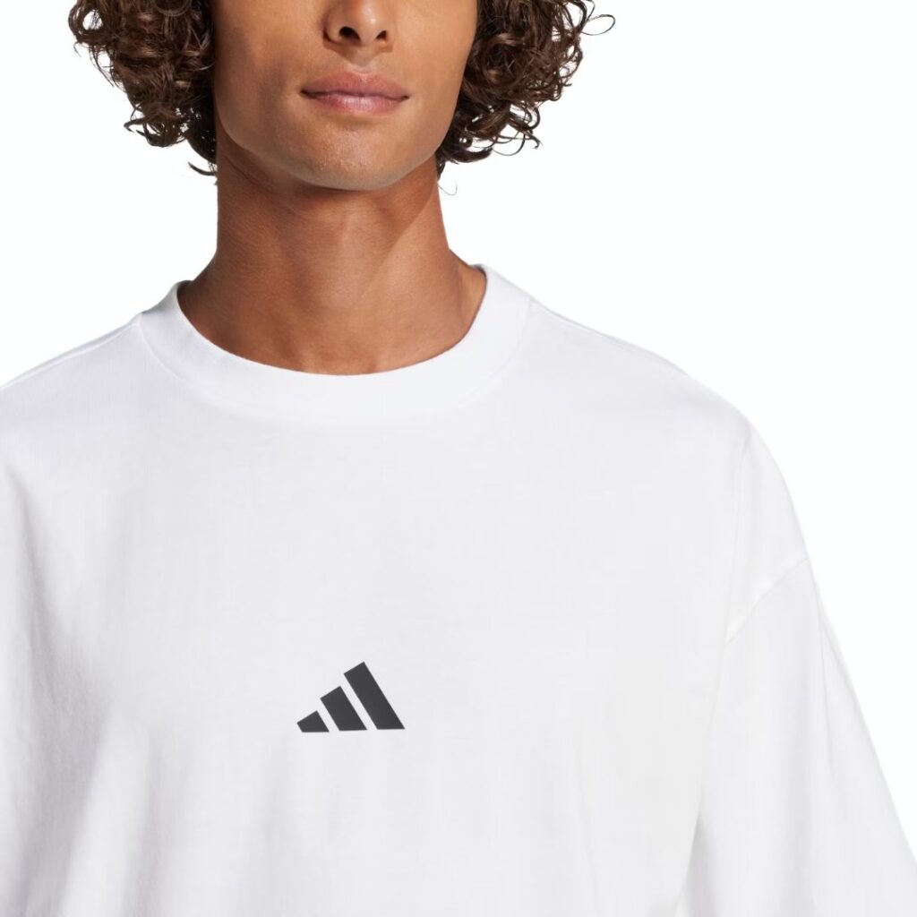 Adidas T-Shirt Future Icons Small Logo - White - immagine 2