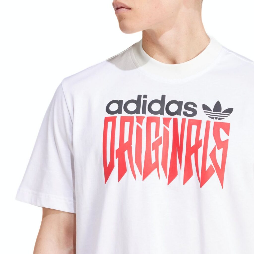 Adidas T-Shirt Graphic - White - immagine 2