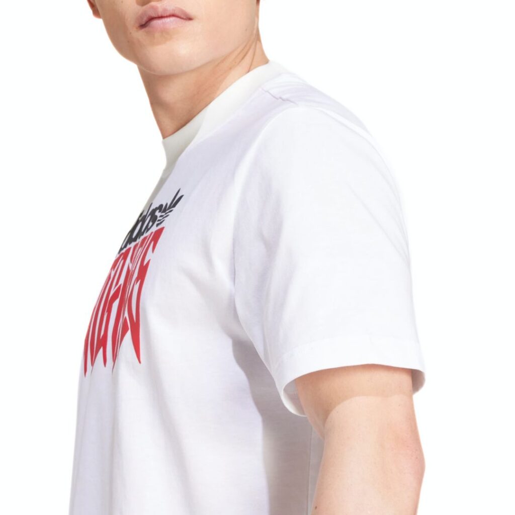 Adidas T-Shirt Graphic - White - immagine 3