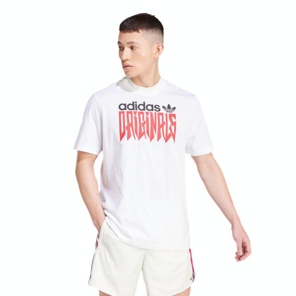 Adidas T-Shirt Graphic - White