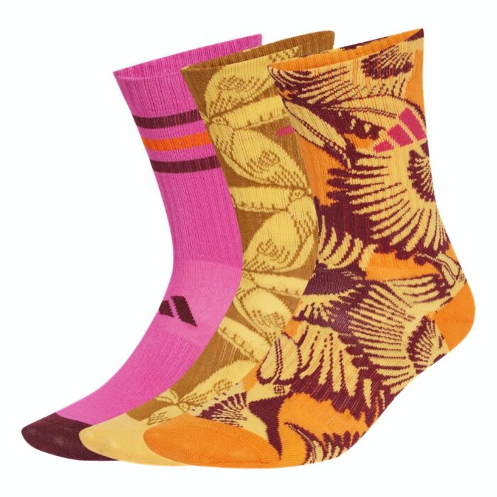 Adidas x Farm Rio Calze (3 paia) - Orange/Semi Spark/Fuchsia