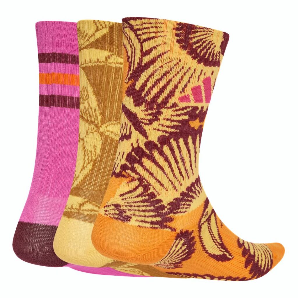 Adidas x Farm Rio Calze (3 paia) - Orange/Semi Spark/Fuchsia - immagine 2