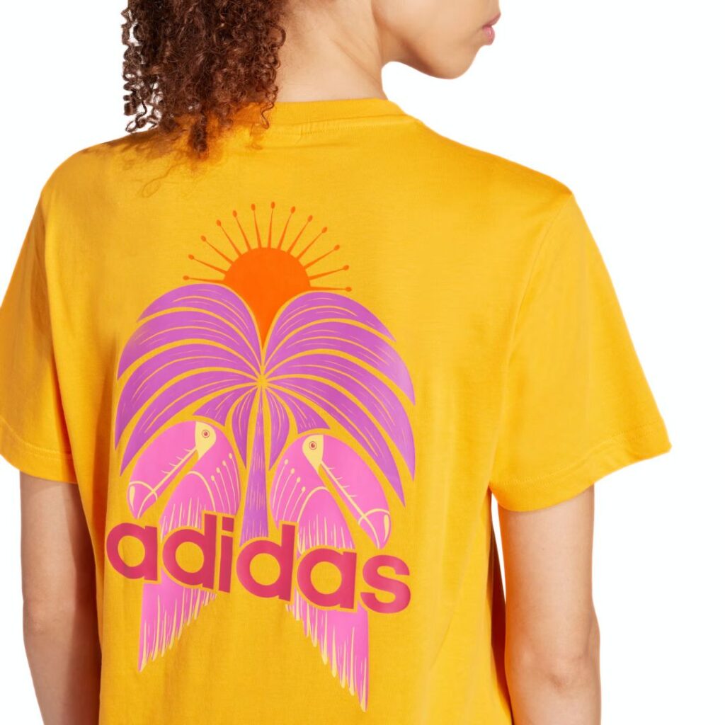 Adidas x Farm Rio T-Shirt Graphic - Bright Orange - immagine 2