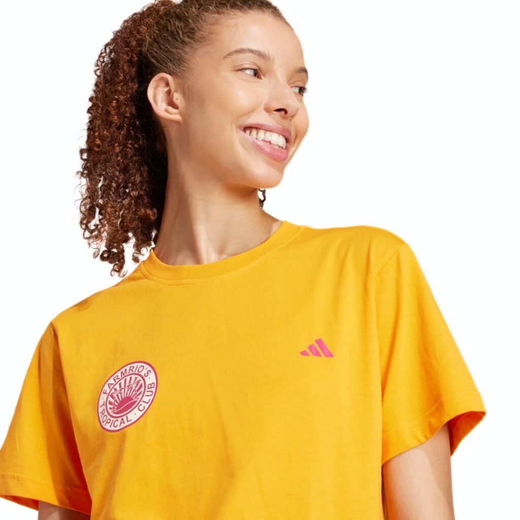 Adidas x Farm Rio T-Shirt Graphic - Bright Orange - immagine 3