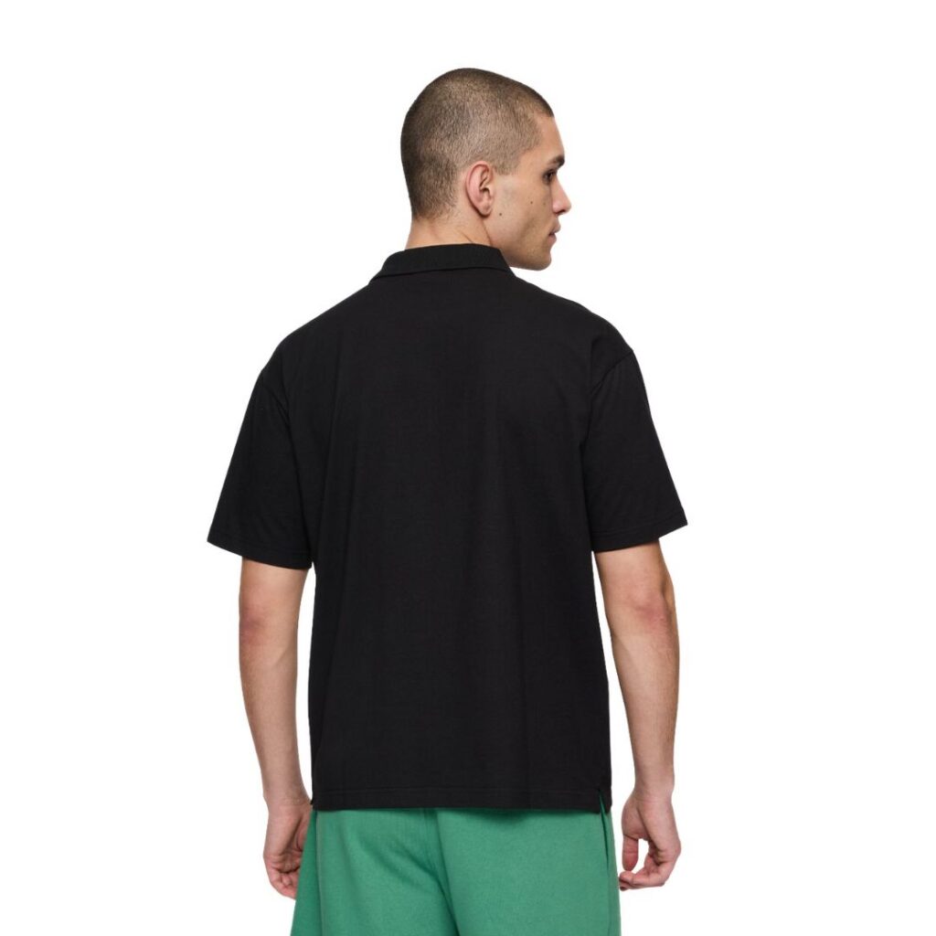 Fila BURFORD Polo Oversize - Black - immagine 3