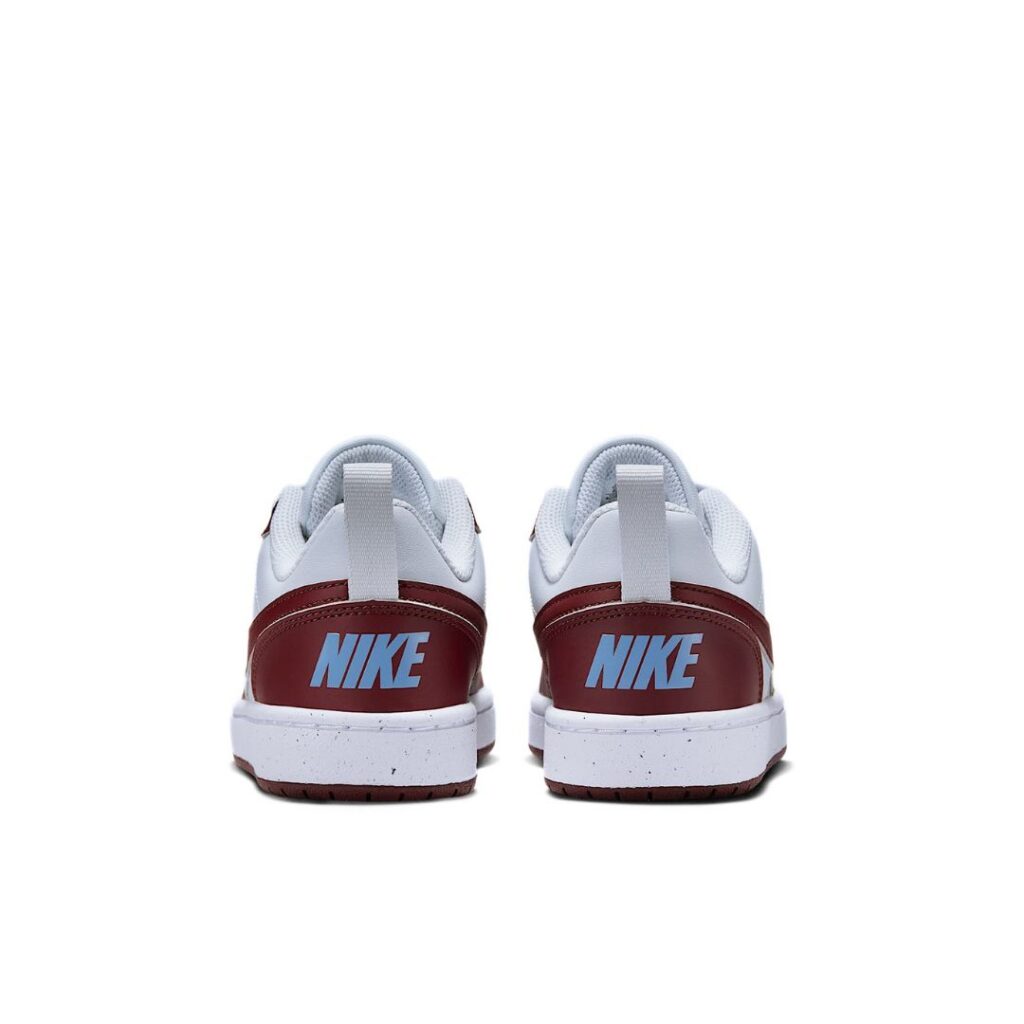 Nike Court Borough Low Recraft (gs) - Platinum/Blue/Dark Team Red - immagine 3